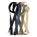 Ceinture toile couleur unie