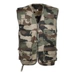 Equipement Militaire Gilet reporter camouflage CE - TR1203 - OUTDOOR