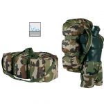 Sac militaire commando OTAN 98L - Camo ou Noir