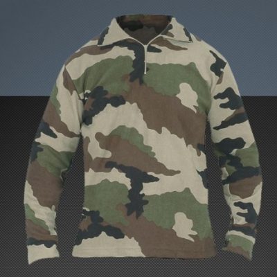 Equipement Militaire Chemise militaire polaire F1 - CHPO2 - Vêtements militaires