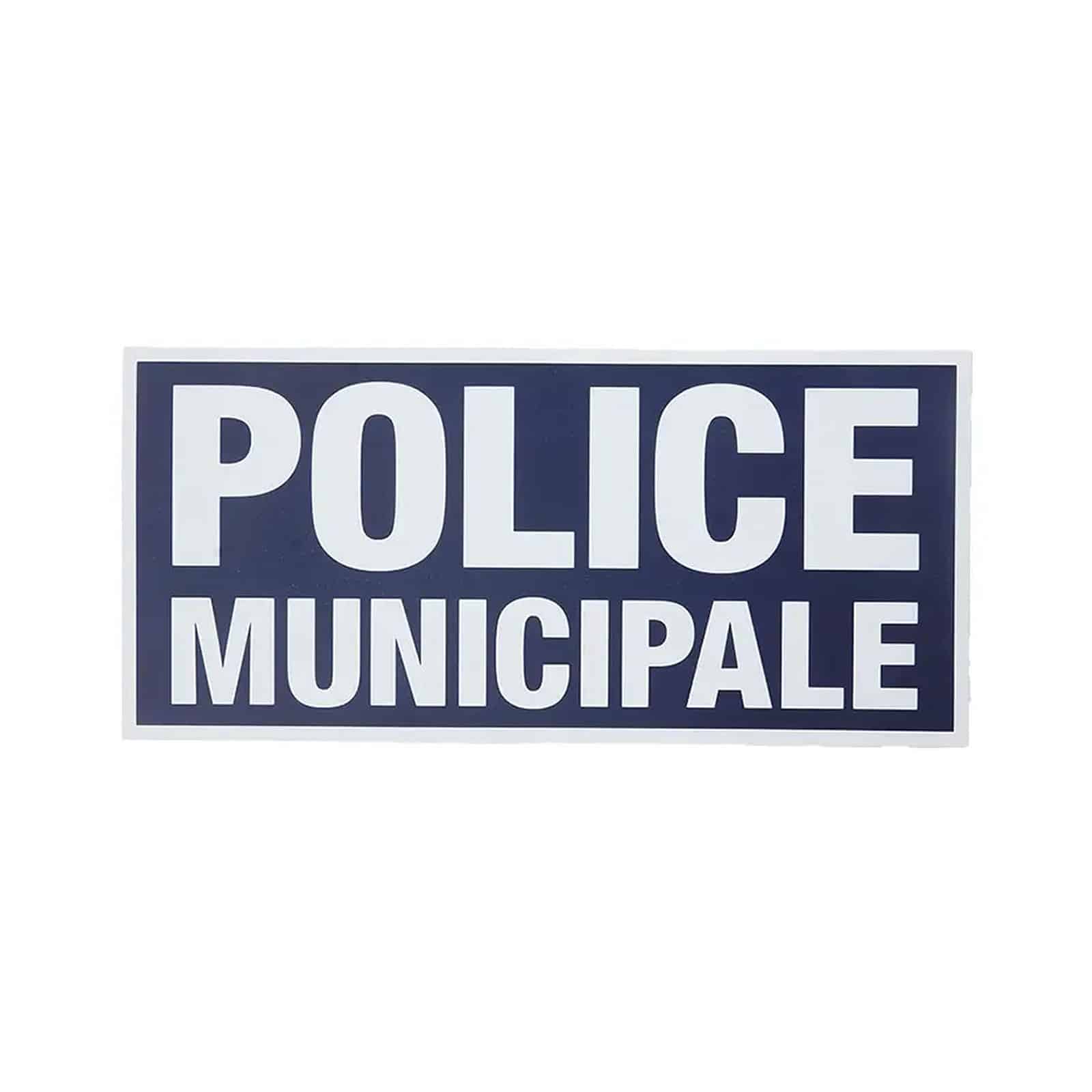 Écusson Région Police Municipale Velcro 28x13cm