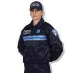 Blouson intervention satine