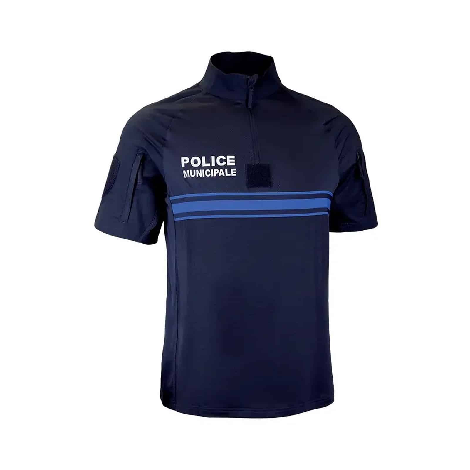 ÉCUSSON PLASTIQUE RF MONTÉ SUR VELCRO Petit modèle, Police Municipale