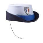 HOUSSE BLANCHE CHAPEAU CEREMONIE