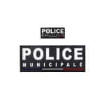 Pack Flaps Gomme Police Municipale Velcro