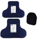 Pack incluant 2 Plaques balistiques NIJ 3A + 1 plaque Trauma