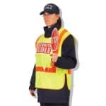 Chasuble jaune securite ecole